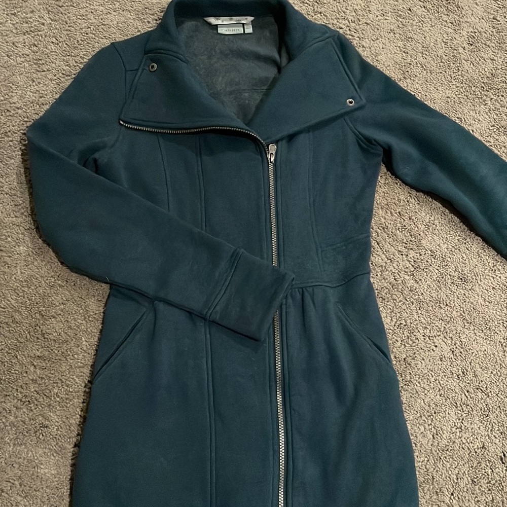 Athleta Long Full Zip Jacket